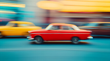 Car racing, moving car, speed, adrenaline