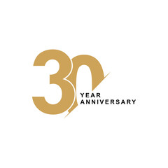  30-year anniversary label design