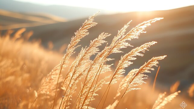 Idea of change and impermanence is depicted by movement of wild grasses in wind, symbolizing transient quality of moments and experiences