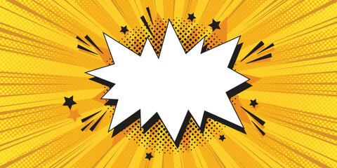 abstract comic book pop art template