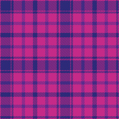 Retro Seamless Tartan in Deep Magenta tones Textile Design