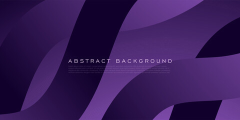 Abstract dark purple overlap shapes 3D pattern background. Simple and modern design. Eps10 vector