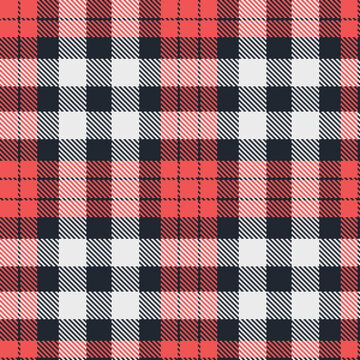 Retro Seamless Tartan in Pastel Dark tones Textile Design Variant 903
