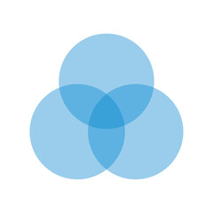 venn diagram blue