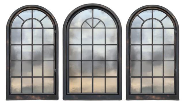 window in the building