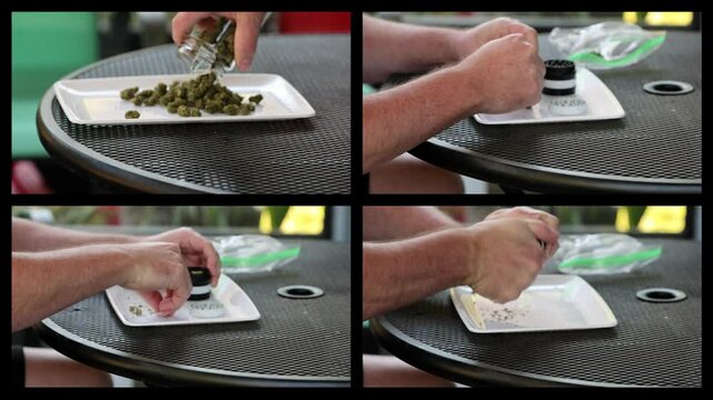 THC pot weed THCA Marajuana clip montage