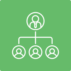 Organization Structure Icon
