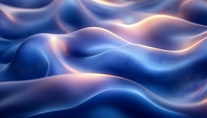 Obraz premium Abstract blue and gold fabric texture