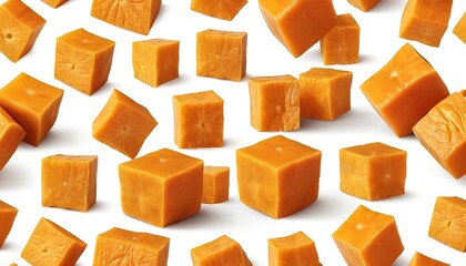 Floating Cubes of Butterscotch Candy