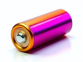Miniature Cylindrical Battery: Isolated Tilt-Shift Photography