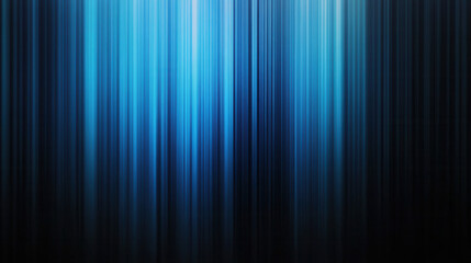 Blue vertical lines on a black background, with a gradient and blurred effect