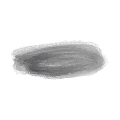 Black brush strokes created in a grunge style. PNG.