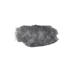 Black brush strokes created in a grunge style. PNG.