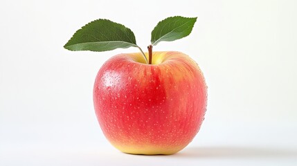 Generic Single Apple Perspective Leaf Gourmet Quick