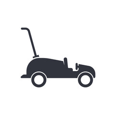 lawn mower icon design