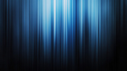 Blue vertical lines on a black background, with a gradient and blurred effect