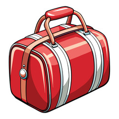 Create a realistic vector illustration of a retro-futuristic cityscape at night, showcasing flying cars and neon signs.