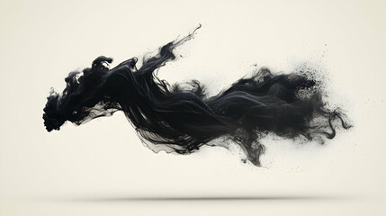 Abstract ink splash