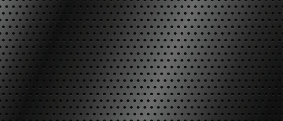 perforated metal background vector 