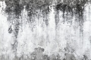 Fototapeta premium Abstract Texture of Grungy Concrete Wall with a Faded Appearance, Featuring a Blend of Grey and White Tones, Ideal for Backgrounds in Design Projects