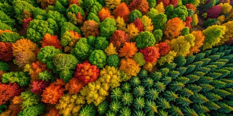 Minimalist Leaf Line Design: Elegant Drone Aerial Photography for Greeting Cards