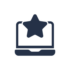 Exclusive benefit icon. Solid glyph series icon