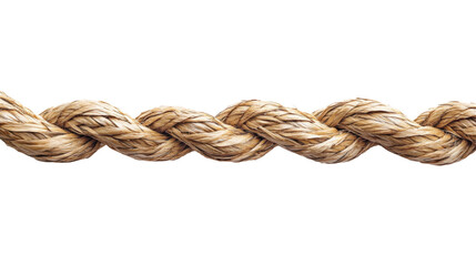 Fototapeta premium rope isolated on white background