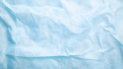 Obraz premium blue disposable paper sheet with a delicate grain, perfect for sterile and clean medical compositions 