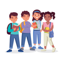 Diverse Students Together