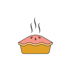 Hot pie icon