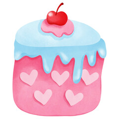 cupcake with cherry