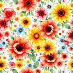 a beautiful flower pattern
