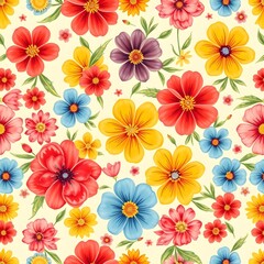 a beautiful flower pattern
