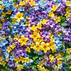 a beautiful flower pattern