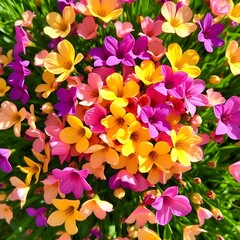 a beautiful flower pattern