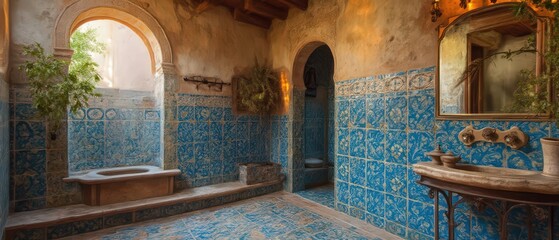 Modern minimalist bathrooms with clean lines, soft natural light, and sleek vanities in oak, marble, and metal finishes. Elegant, serene, Scandinavian-inspired luxury.