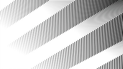 Black and white zig zag line pattern abstract background for backdrop or fabric style