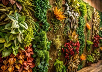 Organic Material Wall Decor:  Rustic Texture Background with Copy Space