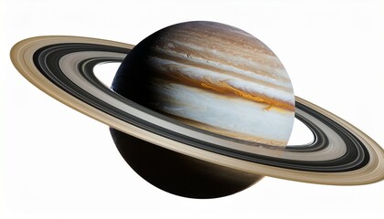 토성처럼 아름다운 고리를 가진 거대한 행성