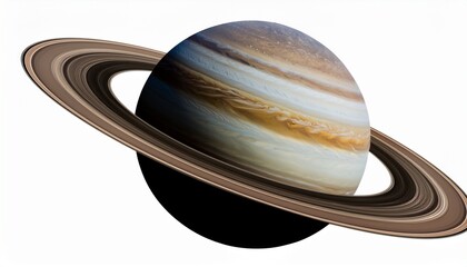 토성처럼 아름다운 고리를 가진 거대한 행성