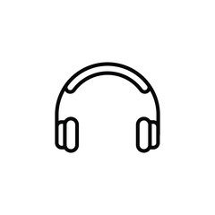 headphone icon vector. Customer support Vector illustration