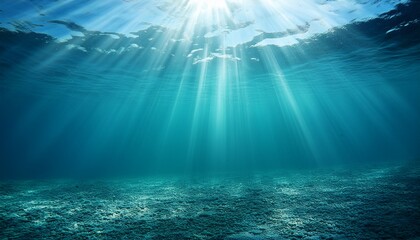 sunbeam abstract underwater backgrounds in the sea