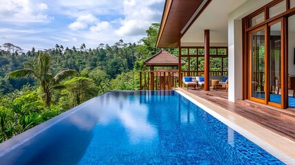 Luxury Infinity Pool Villa, Tropical View - Luxury Travel