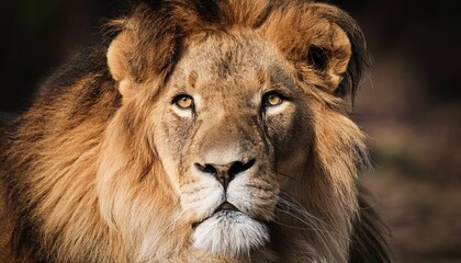 Fototapeta premium portrait of a lion