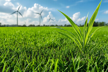 Fototapeta premium green innovations in urban planning