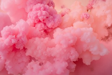 Fototapeta premium Vibrant Pink Cloudscape for Bold Creative Backgrounds