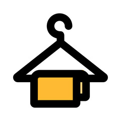 laundry fill color icon style