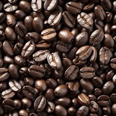 Fototapeta premium Roasted Coffee Beans Background