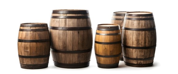 Wooden Barrels Collection