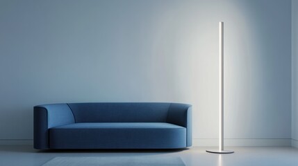 Modern Living Room Scene (1)
